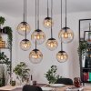 Gastor Hanglamp, Kogellampje, Hanglamp Amber, Duidelijk, 8-lichts
