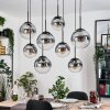 Gastor Hanglamp, Kogellampje, Hanglamp Duidelijk, Rookkleurig, 8-lichts