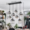 Gastor Hanglamp, Kogellampje, Hanglamp Duidelijk, Rookkleurig, 8-lichts