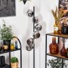 Koyoto Staande lamp 31 cm Chroom, Rookkleurig, 6-lichts