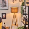 Soungou Staande lamp Natuurlijke kleuren, Zwart, 1-licht