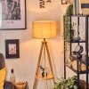 Soungou Staande lamp Natuurlijke kleuren, Zwart, 1-licht