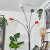 Nikkala Staande lamp Zwart, 5-lichts