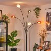 Nikkala Staande lamp Zwart, 5-lichts