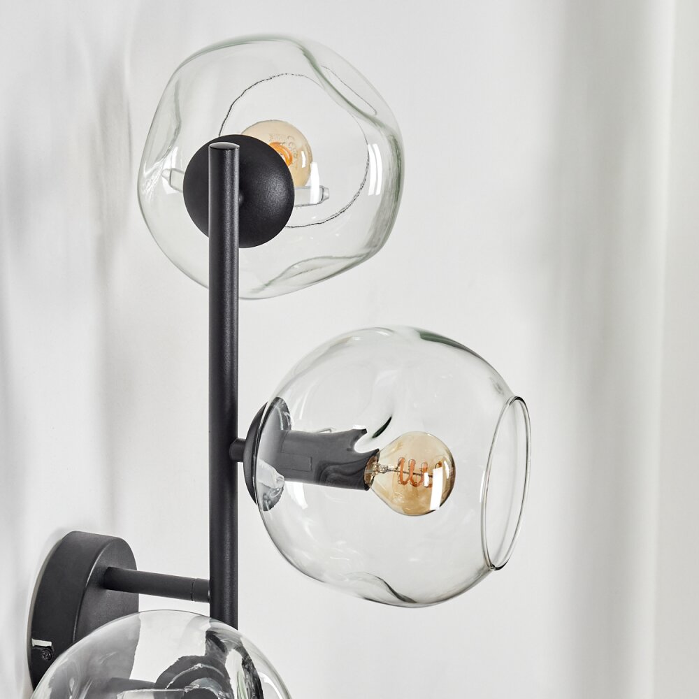 Ripoll Kogellampje, Wandlamp Duidelijk, 3-lichts