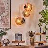 Ripoll Kogellampje, Wandlamp Amber, 3-lichts