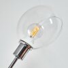 Nikkala Staande lamp Chroom, Wit, 5-lichts