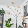 Nikkala Staande lamp Chroom, Wit, 5-lichts