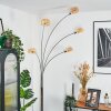 Nikkala Staande lamp Chroom, Wit, 5-lichts
