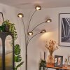 Nikkala Staande lamp Chroom, Wit, 5-lichts