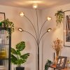 Nikkala Staande lamp Chroom, Wit, 5-lichts