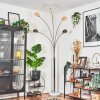 Nikkala Staande lamp Chroom, Wit, 5-lichts