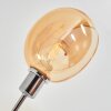 Nikkala Staande lamp Chroom, Wit, 3-lichts