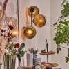 Koyoto Kogellampje, Wandlamp Goud, 3-lichts