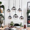 Gastor Hanglamp, Kogellampje, Hanglamp Duidelijk, Rookkleurig, 6-lichts
