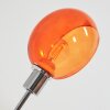 Nikkala Staande lamp Chroom, Wit, 5-lichts