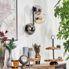 Koyoto Kogellampje, Wandlamp Amber, Duidelijk, Rookkleurig, 3-lichts