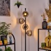 Ripoll Staande lamp Chroom, Rookkleurig, 4-lichts