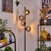Ripoll Staande lamp Chroom, Rookkleurig, 4-lichts