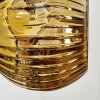 Ripoll Kogellampje, Wandlamp Chroom, Goud, Rookkleurig, 3-lichts