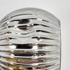 Ripoll Kogellampje, Wandlamp Chroom, Goud, Rookkleurig, 3-lichts