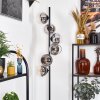 Koyoto Staande lamp 31 cm Chroom, Duidelijk, Rookkleurig, 6-lichts