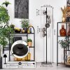 Koyoto Staande lamp 31 cm Chroom, Duidelijk, Rookkleurig, 6-lichts