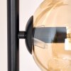 Koyoto Staande lamp 31 cm Amber, Duidelijk, 6-lichts