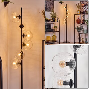 Koyoto Staande lamp 31 cm Duidelijk, 6-lichts Koyoto Staande lamp 31 cm Duidelijk, 6-lichts