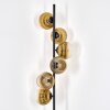 Koyoto Staande lamp 31 cm Goud, Duidelijk, 6-lichts