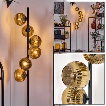 Koyoto Staande lamp 31 cm Goud, 6-lichts Koyoto Staande lamp 31 cm Goud, 6-lichts