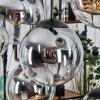 Gastor Hanglamp, Kogellampje, Hanglamp Duidelijk, Rookkleurig, 8-lichts