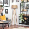 Soungou Staande lamp Chroom, Natuurlijke kleuren, 1-licht