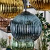 Koyoto Hanglamp, Kogellampje, Hanglamp Natuurlijke kleuren, Zwart, 8-lichts