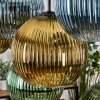 Koyoto Hanglamp, Kogellampje, Hanglamp Natuurlijke kleuren, Zwart, 8-lichts