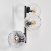 Koyoto Kogellampje, Wandlamp Duidelijk, 3-lichts