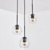 Ripoll Hanglamp, Kogellampje, Cluster hanglamp Duidelijk, 3-lichts