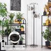 Koyoto Staande lamp 31 cm Chroom, Duidelijk, Rookkleurig, 3-lichts