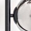 Koyoto Staande lamp 31 cm Chroom, Duidelijk, Rookkleurig, 3-lichts