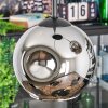 Ripoll Hanglamp, Kogellampje, Cluster hanglamp Chroom, Rookkleurig, 3-lichts
