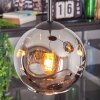Ripoll Hanglamp, Kogellampje, Cluster hanglamp Chroom, Rookkleurig, 3-lichts