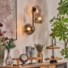 Ripoll Kogellampje, Wandlamp Duidelijk, Rookkleurig, 3-lichts