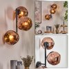 Ripoll Kogellampje, Wandlamp Koperkleurig, 3-lichts