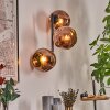 Ripoll Kogellampje, Wandlamp Koperkleurig, 3-lichts