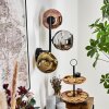Ripoll Kogellampje, Wandlamp Chroom, Goud, Koperkleurig, Rookkleurig, 3-lichts