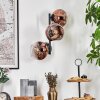 Ripoll Kogellampje, Wandlamp Duidelijk, Koperkleurig, 3-lichts Ripoll Kogellampje, Wandlamp Duidelijk, Koperkleurig, 3-lichts