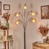 Lindberg Staande lamp Chroom, Zwart, 5-lichts