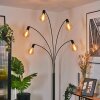 Codecro Staande lamp Zwart, Wit, 5-lichts