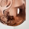 Ripoll Kogellampje, Wandlamp Chroom, Koperkleurig, Rookkleurig, 3-lichts