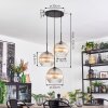 Koyoto Hanglamp, Kogellampje, Cluster hanglamp 30 cm Amber, Duidelijk, 3-lichts